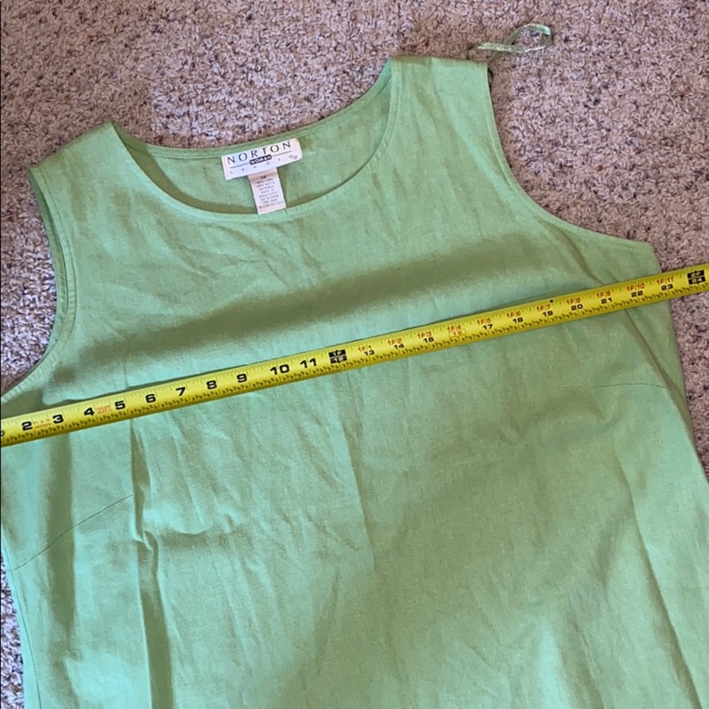 Norton Studio Linen Blend Maxi Dress - Picture 12 of 12